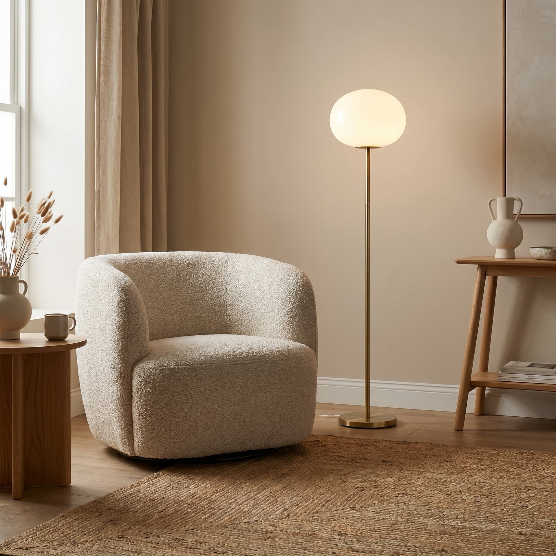 Murano floor lamp