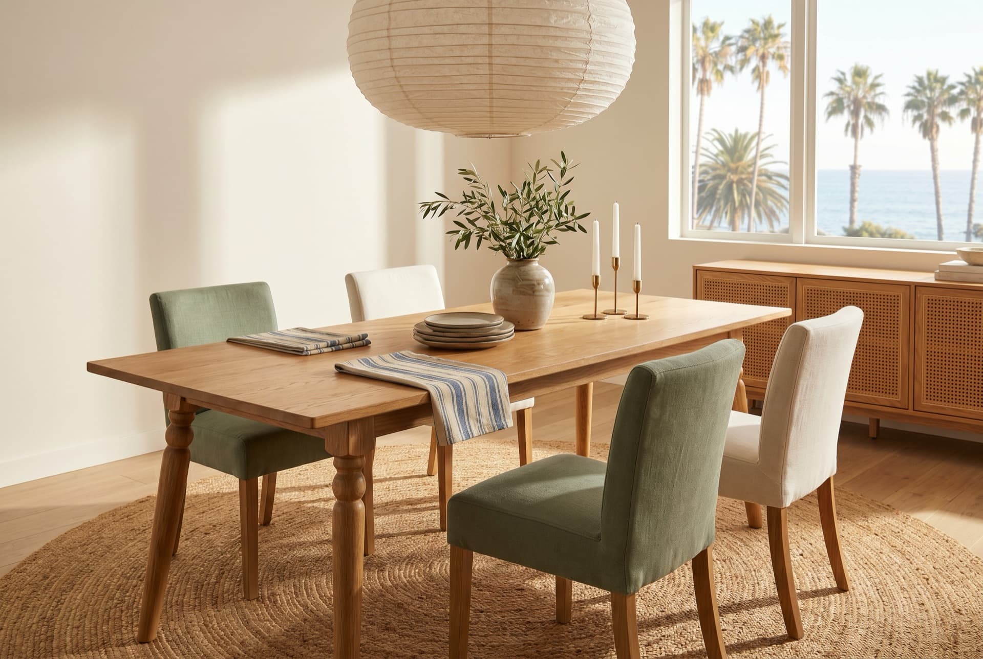 Coastal dining room