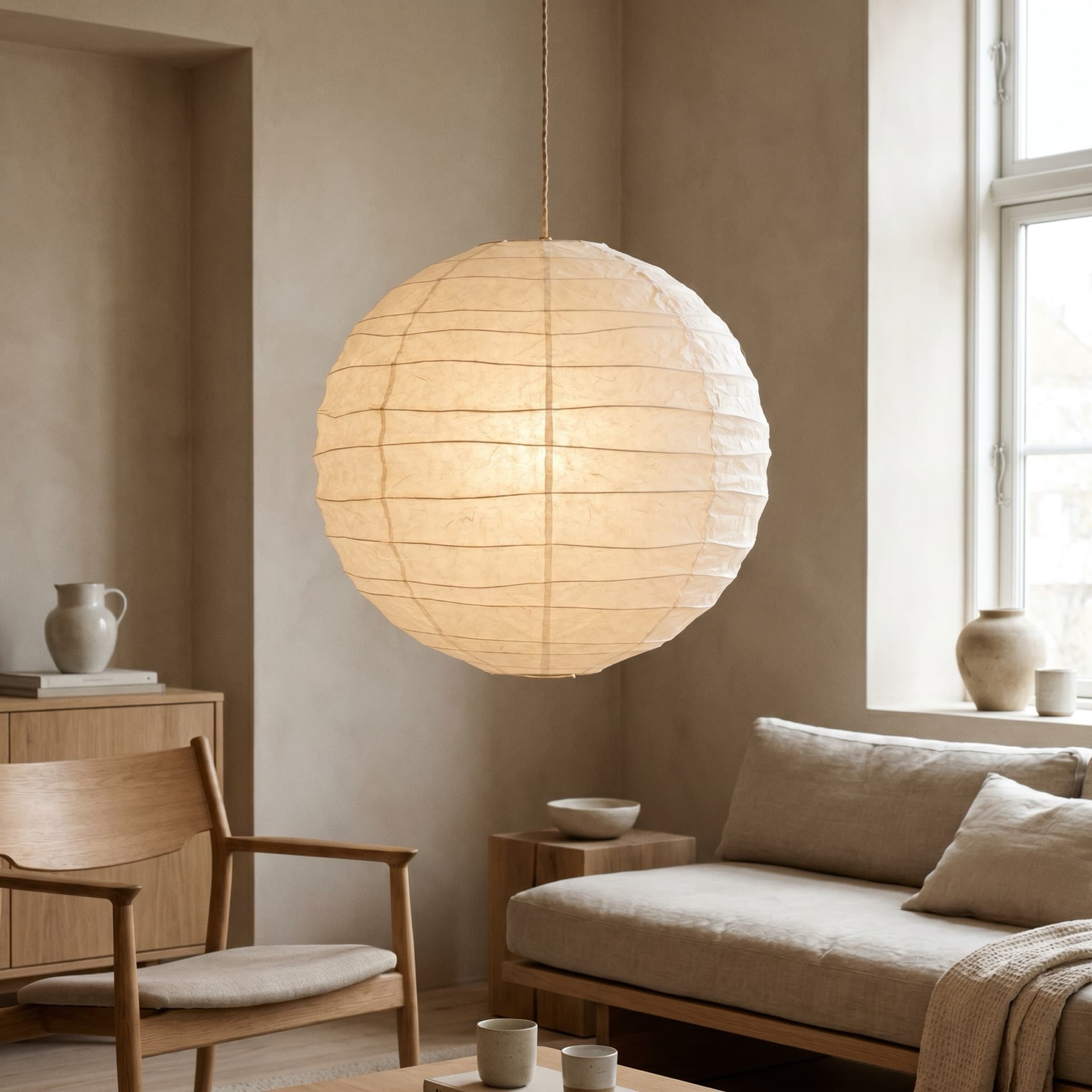 Lyon paper pendant lamp