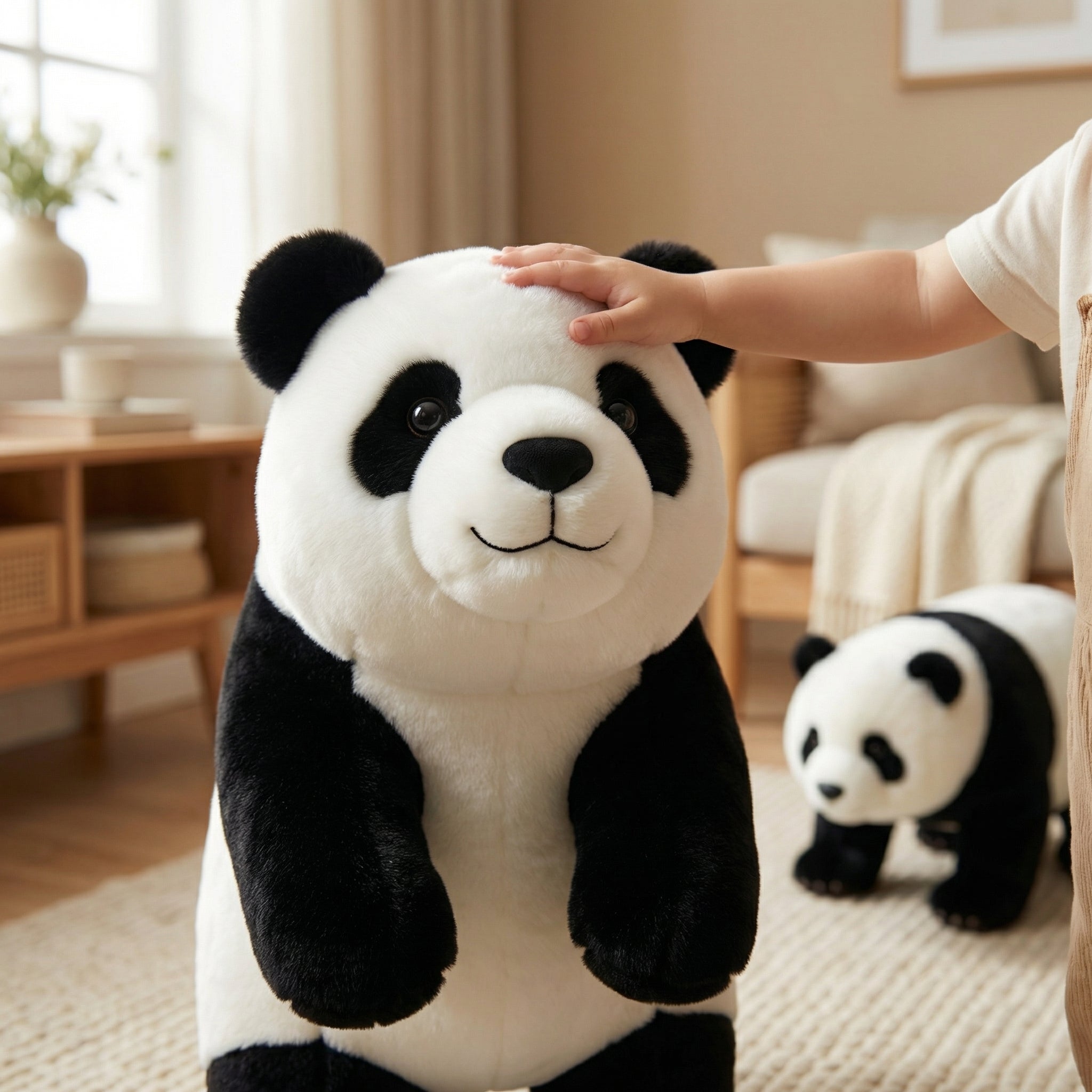 Animal Stool Duo - detail scene close-up