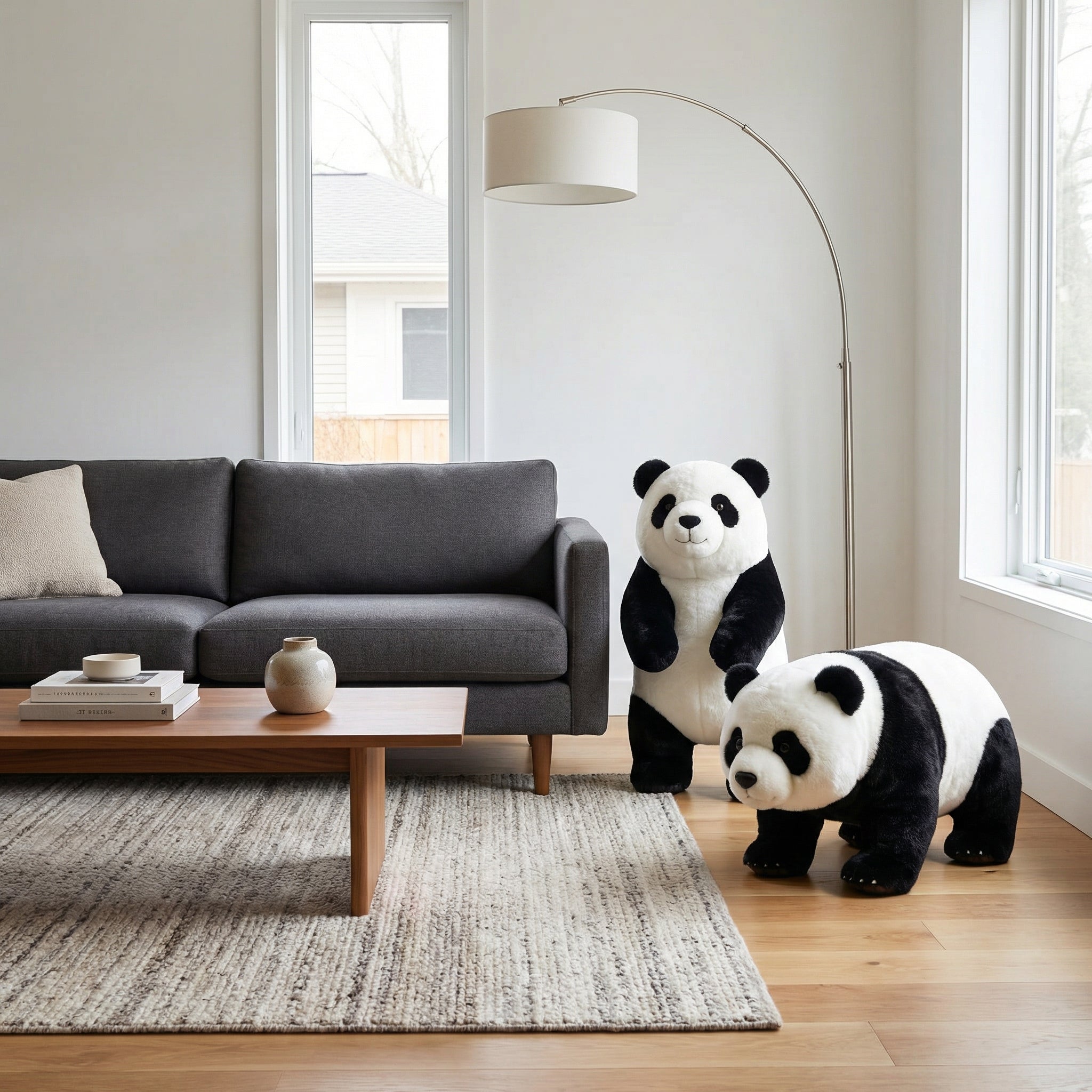 Animal Stool Duo - scale reference